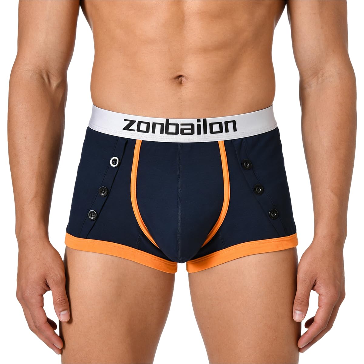 ZAIGELUO Herren Boxershorts Bambus Trunk Unterwäsche Atmungsaktive Weiche Retroshorts Männer Short Leg Unterhosen