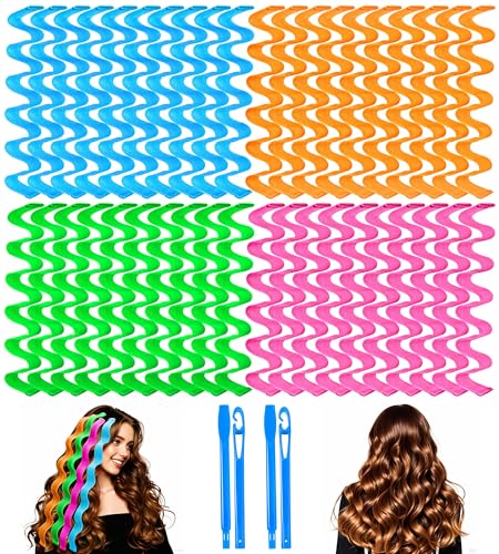YEVYO 42 Pcs Heatless Waves Hair Curler