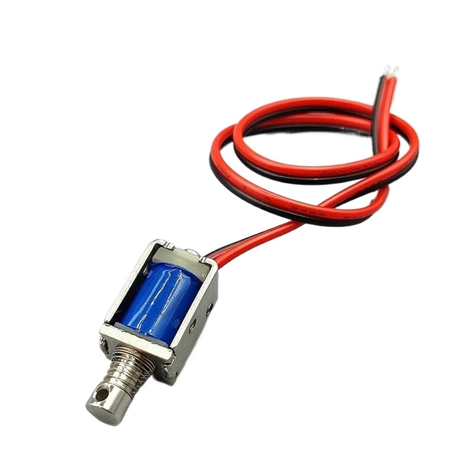 Micro-électroaimant CC cadre ouvert 3V à 12V course 4mm blanc