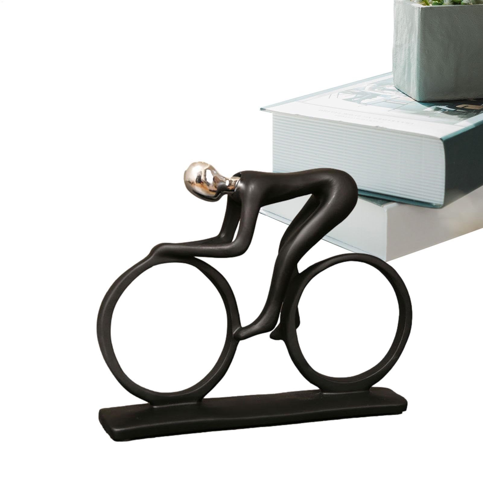 Figurine de sport en résine pour décoration d'étagère et meuble TV style running