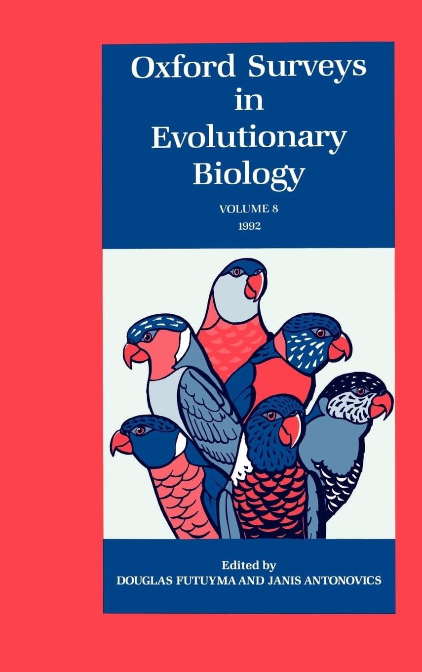 Buy Oxford Surveys in Evolutionary Biology: 8 — BookShops.in