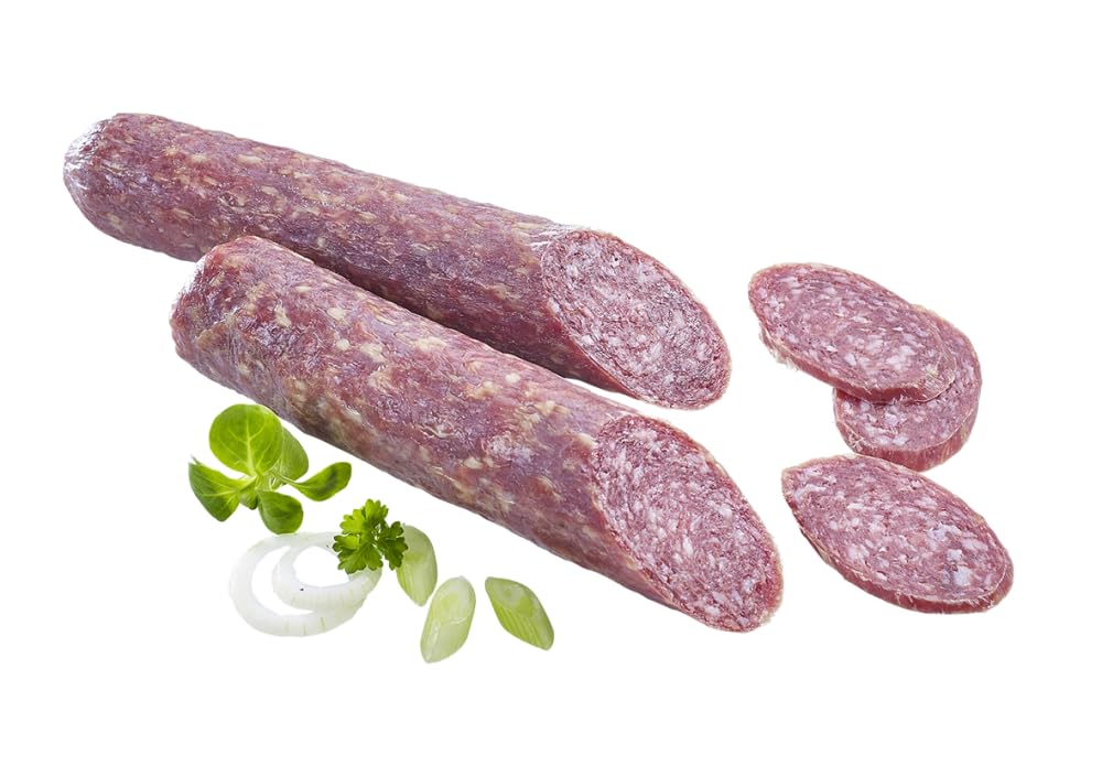 Almgourmet - Geschenkset "Wildes Tirol" - 730g + 0,75l - mit 5 wilden Köstlichkeiten aus Tirol und Südtirol - u.a. Salami aus Italien und Hirschschinken