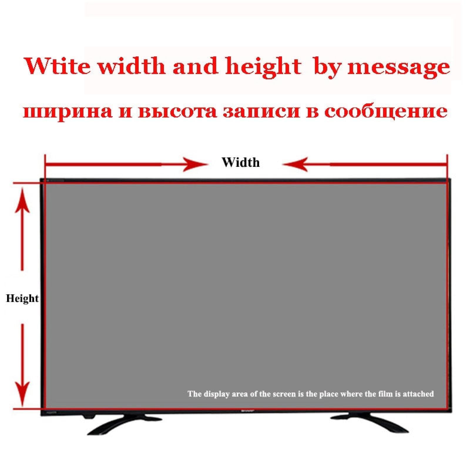 OWKAY Anti Blue Light Screen Protector Per Lg 32-50 Pollici Full Hd Led Tv Antiriflesso Anti Blue Light Screen Protector Film Tv Accessori