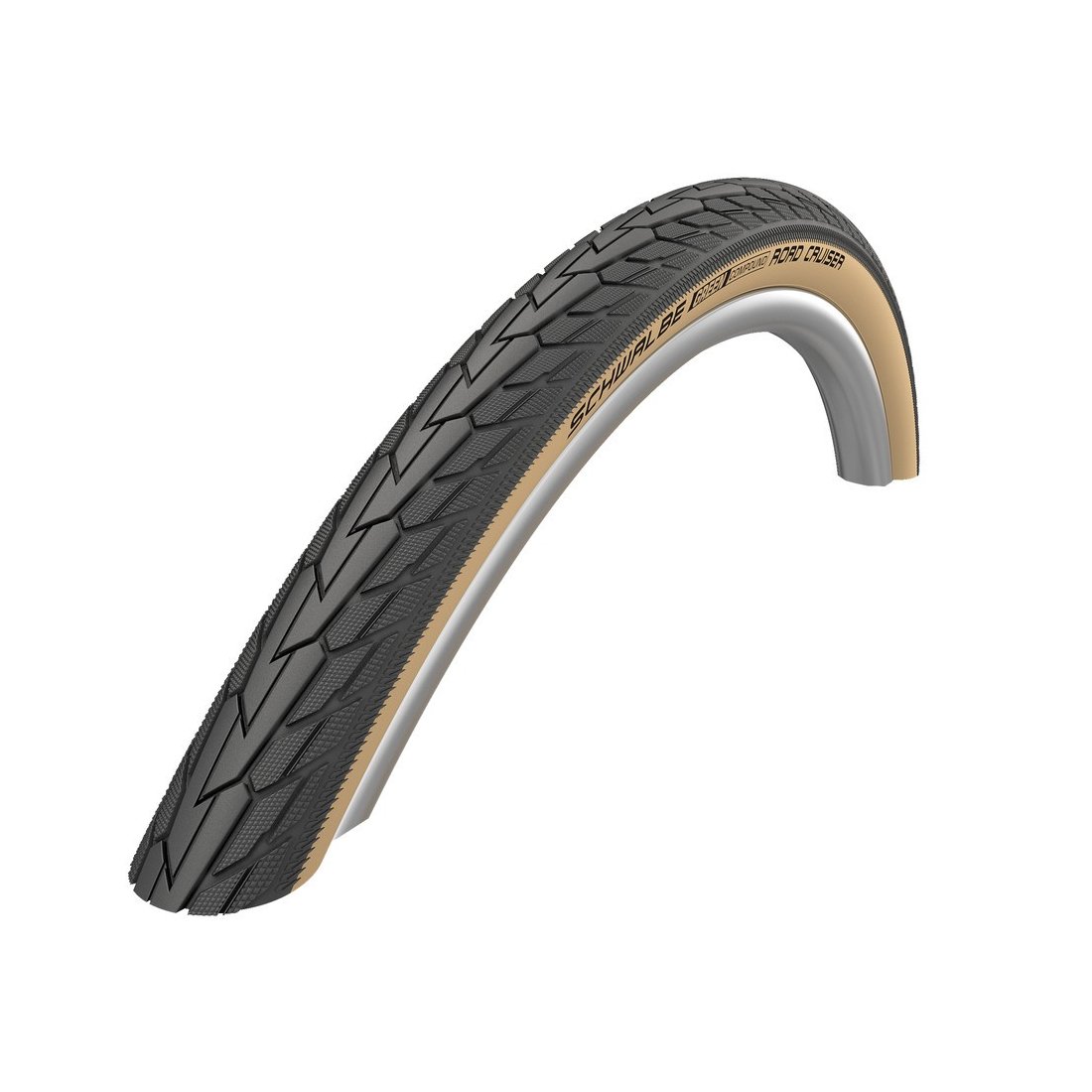 Schwalbe Unisex's Road Cruiser K-Guard, TwinSkin Tyres, Black, 47-622, 1402822801