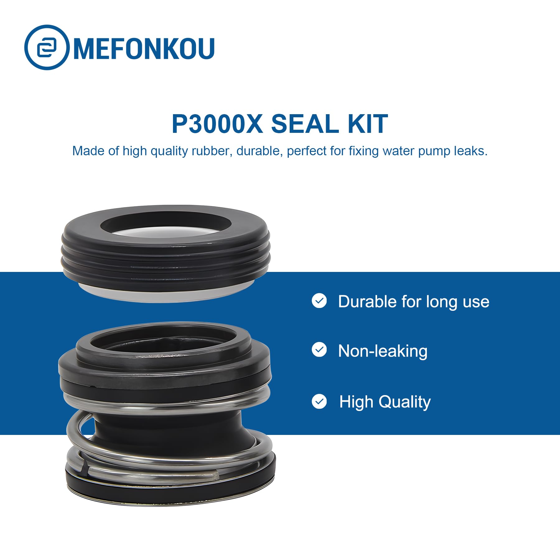 Pool Pump Shaft Seal Repair Kit – O-Ring Assembly For Hayward SPX1600Z2 & SP3000X – Leak Prevention For SP-201 Pumps – Easy DIY Maintenance Set