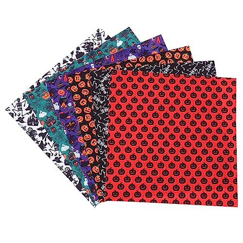 Patchwork coton tissu Halloween en coupons carrés SEWACC pour loisirs créatifs et couture DIY