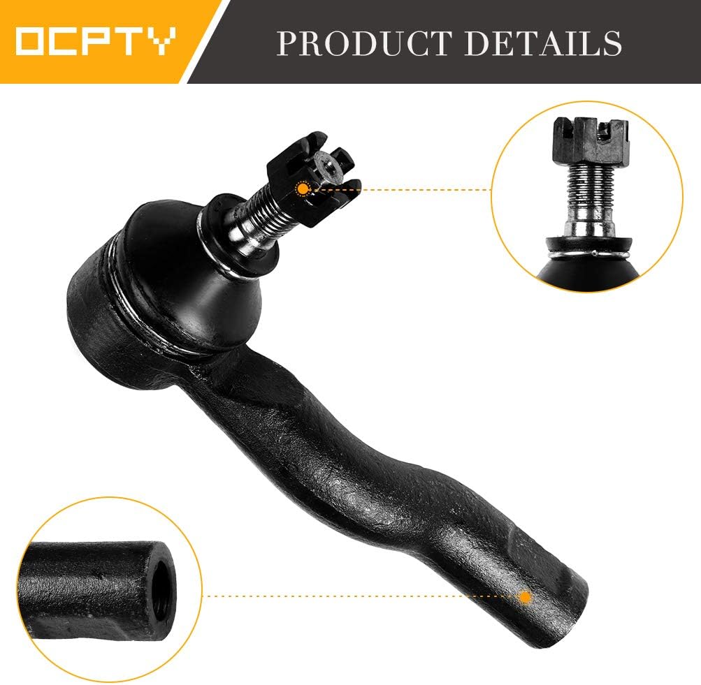 OCPTY - New 2-Piece fit for 2000-2005 for Toyota Celica-2 Front Outer Right Left Tie Rod End