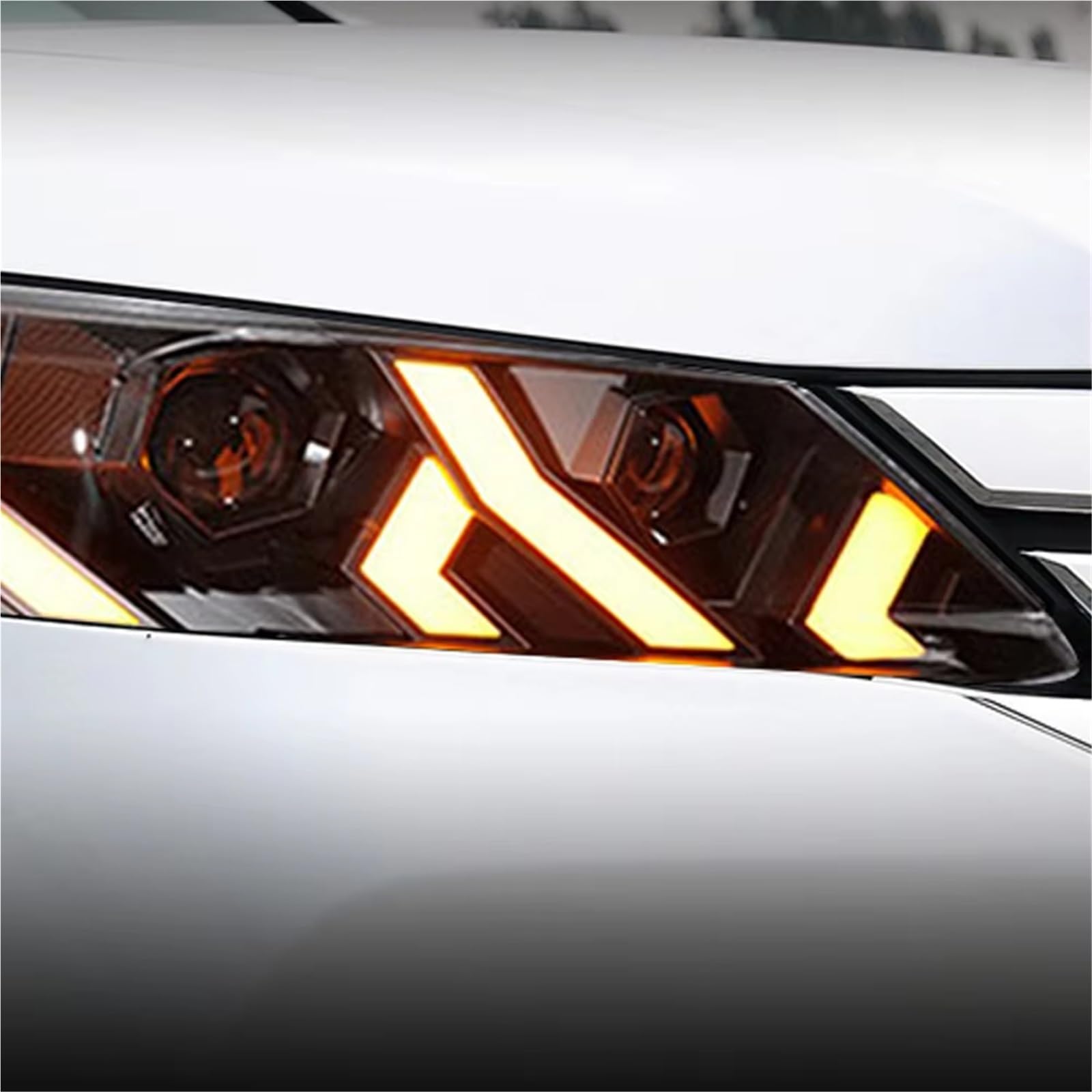 Per Accord 9th 2013-2015 Gruppo Faro Anteriore Conjunto Faro Delantero | Accessori per lenti per proiettori per aggiornamento gruppo fari per auto