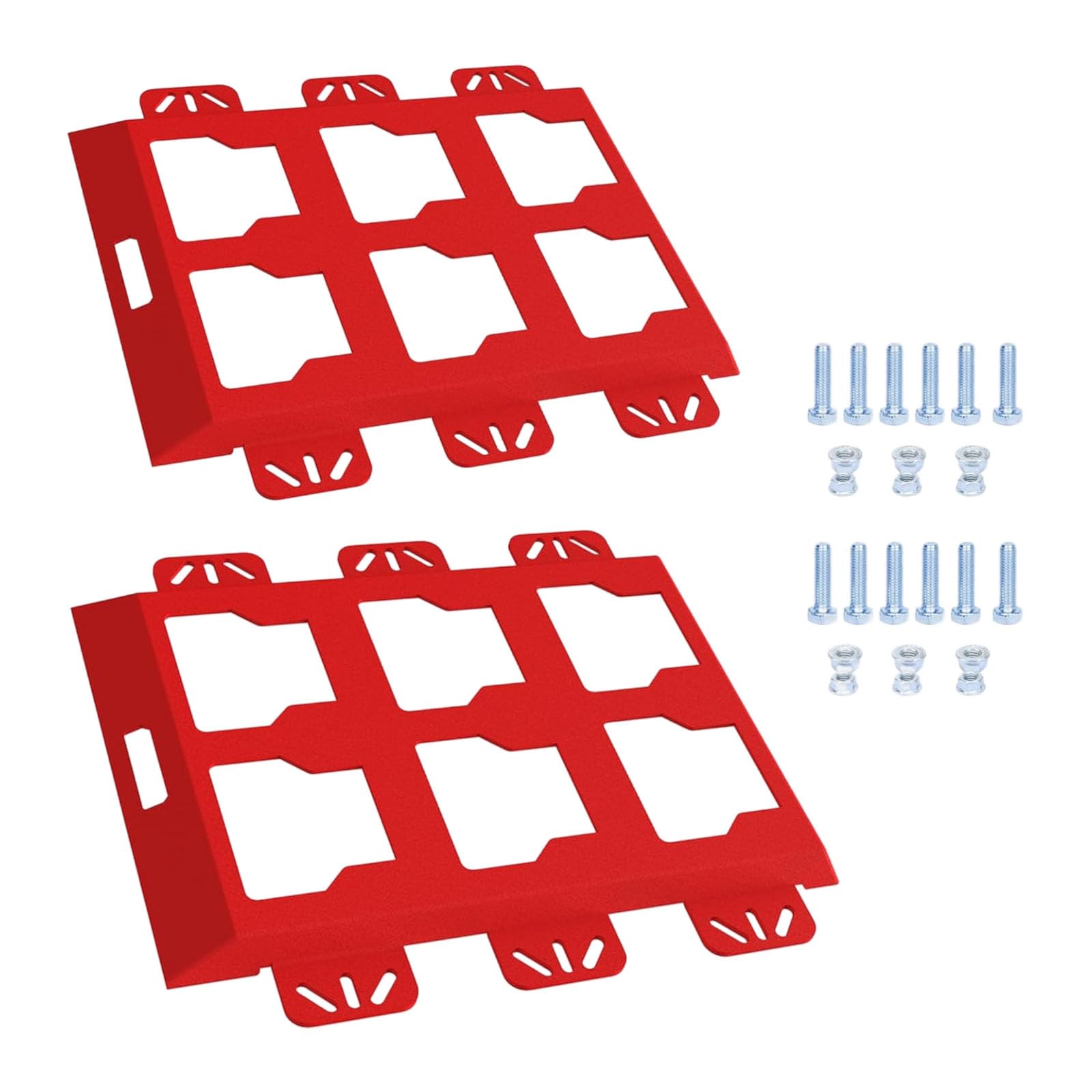 Msioytog Red Tool Storage And Organization Systems Mounting Plate For Packouts Toolboxes High Loading Half Packouts Wall Mount