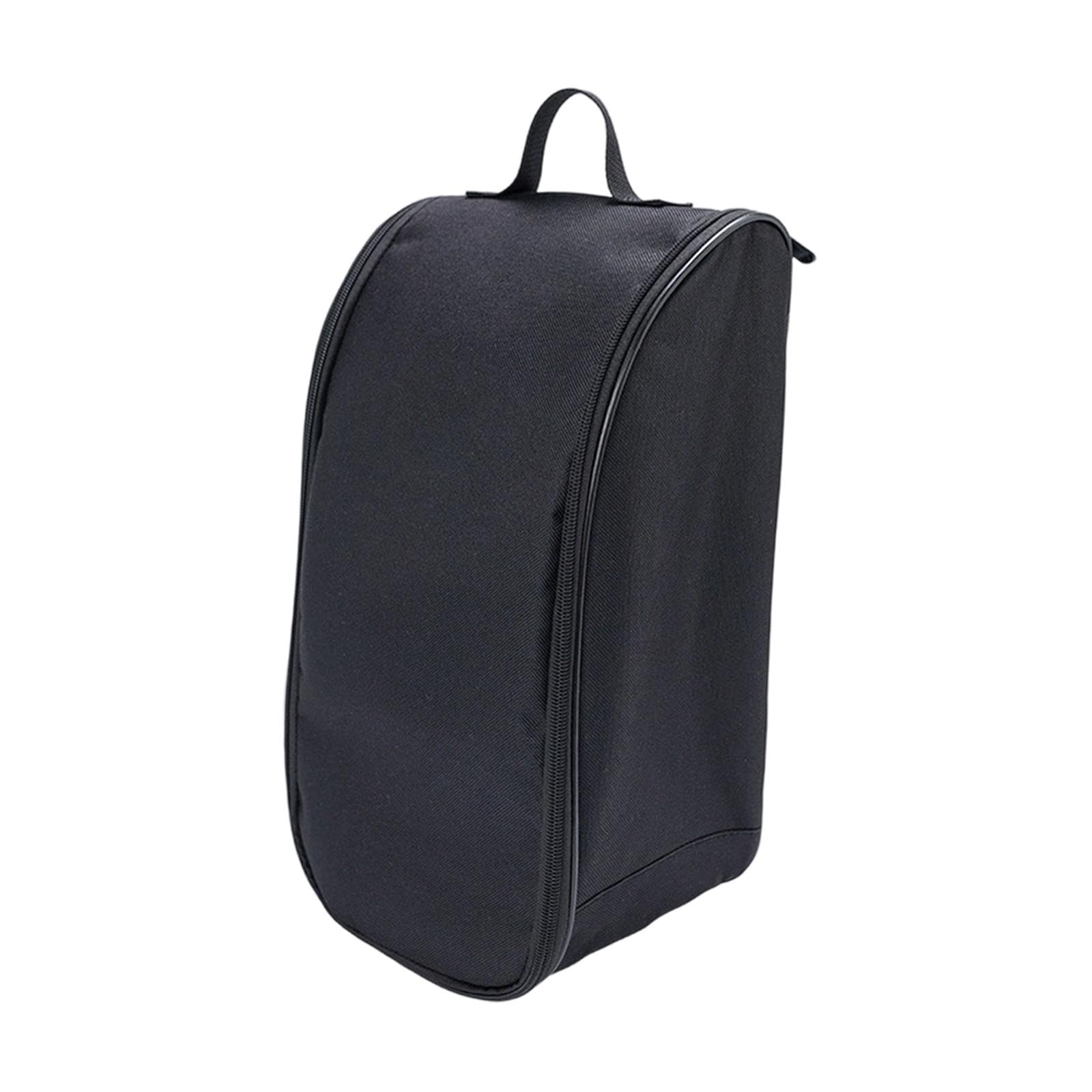Football Boot Bag, Shoe Carrier Storage Bag with Breathable Surface, Lightweight Design And Sturdy Carrying Handle for Women And Men, Outdoor Use, black
