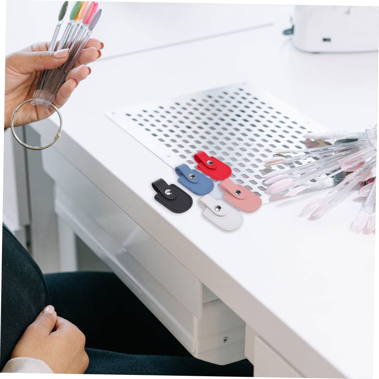 STOBOK 30pezzi Scissor Protectors Per Manicure Coperture Protettive Per Forbici e Tronchesine Per Uso Domestico e Professionale Facile Da Usare e Per Amici