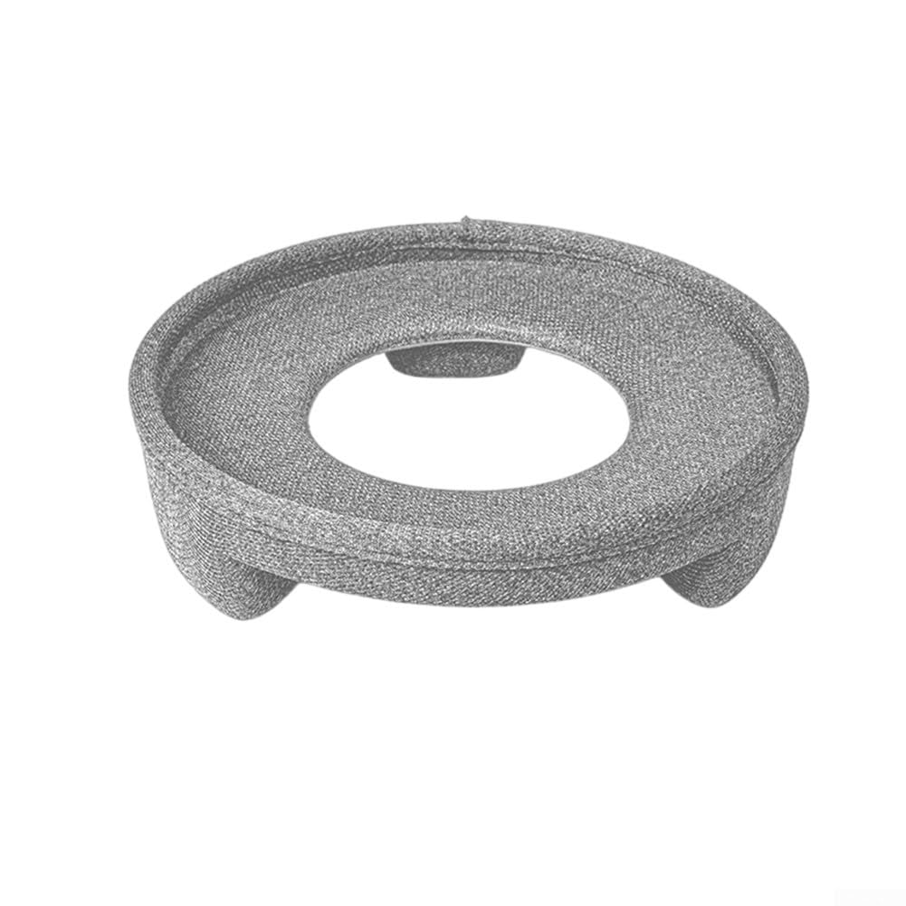 Soporte de altavoz de material ABS negro para estudio en casa (gris)