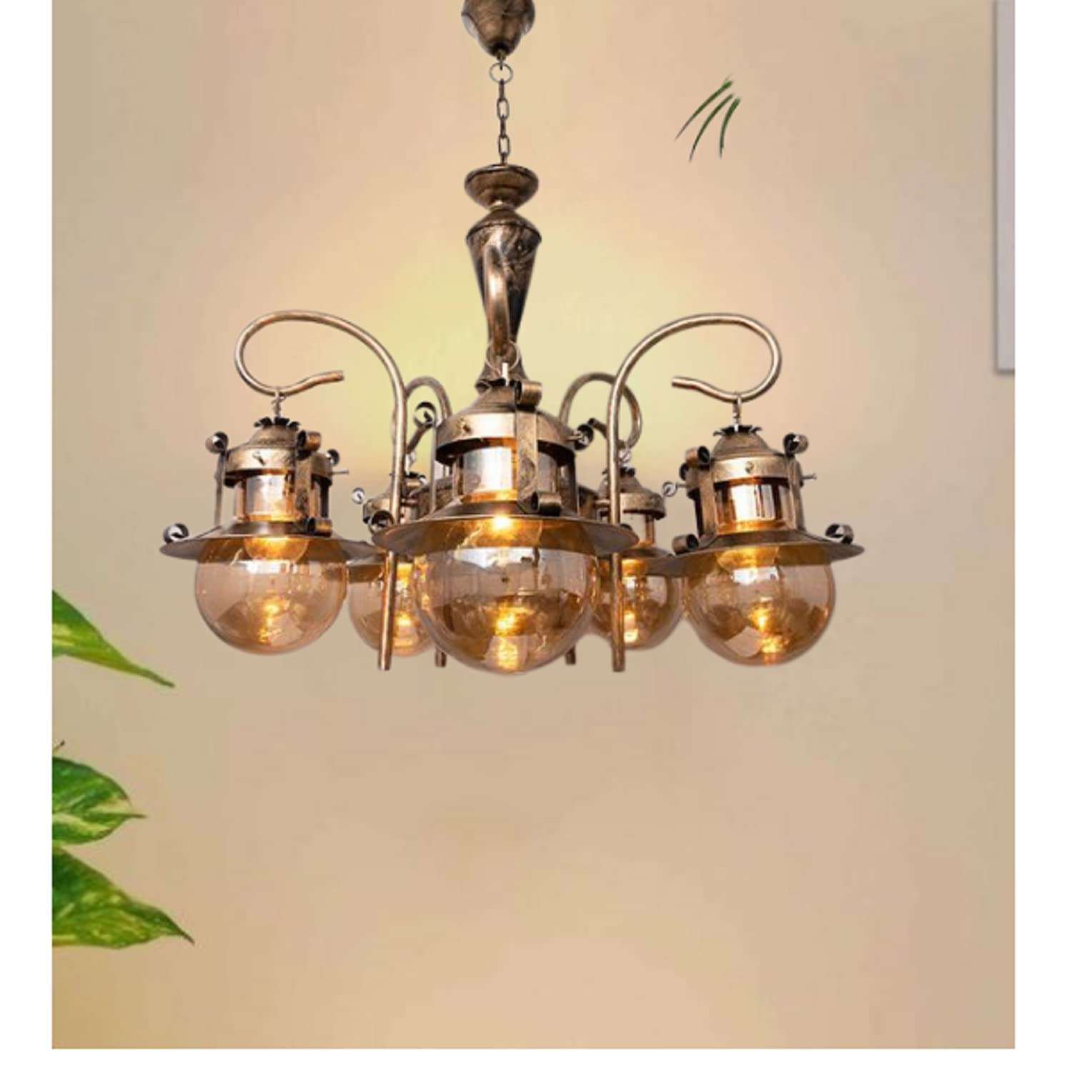 Modern Black Chandelier - Farmhouse Lighting -15
