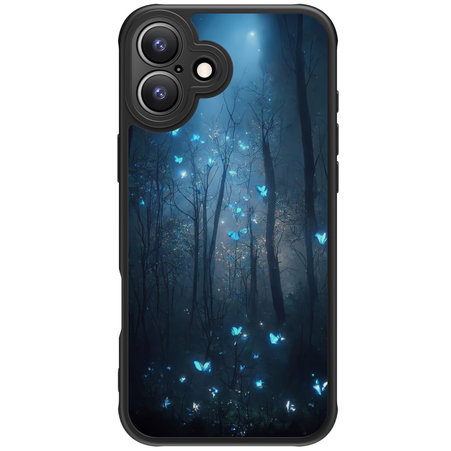 FUNMIKO for iPhone 16 Plus Case Wireless Charging & Military-Grade Protection - Trendy Floral Design for Women Girls, Matte Non-Slip Phone Cover with