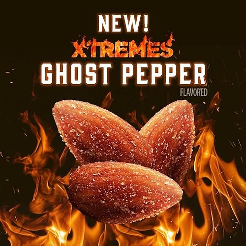 Miniatura 8 de Blue Diamond Almonds XTREMES una 1 pimienta fantasma Carolina Reaper pimienta de cayena One - I AM CAPABLE MAGNET Nueces saborizadas latas