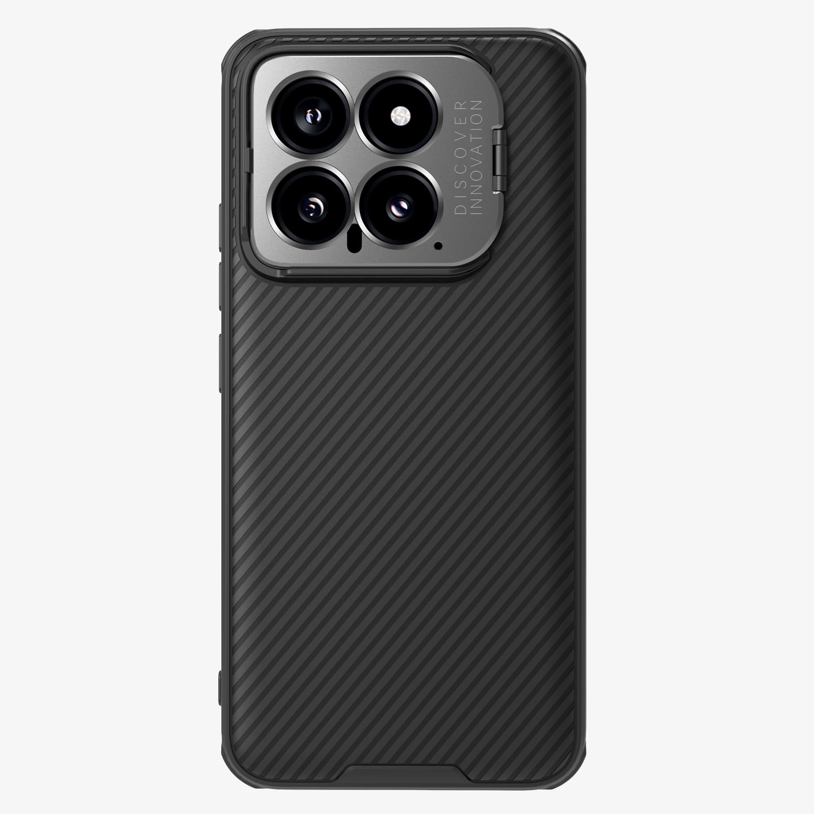 Nillkin CamShield Prop (Camera-visible Version) Series Cover Case Designed For Xiaomi 14 - Black Xiaomi 14 Black