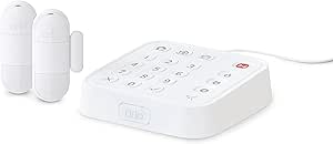 Arlo Home Security System - Wired Keypad Sensor Hub, (2) 8-in-1 Sensors, 24/7 Professional Monitoring- No Contract Required, DIY Installation, Alarm System for Home Security – SS1201, White asin的图片