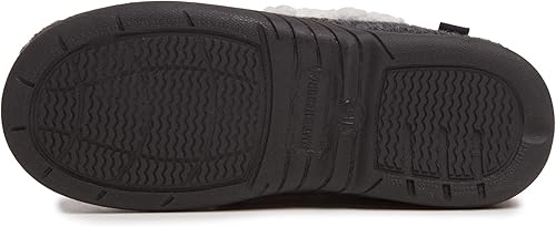 Miniatura 4 de Lucky Brand Zapatos de casa de lana sintética para niños, pantuflas de espuma viscoelástica