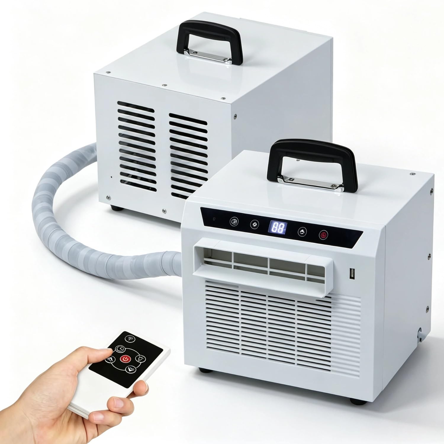 Mini Split Air Conditioner Camping Quiet AC Unit 3000 BTU No Assembly