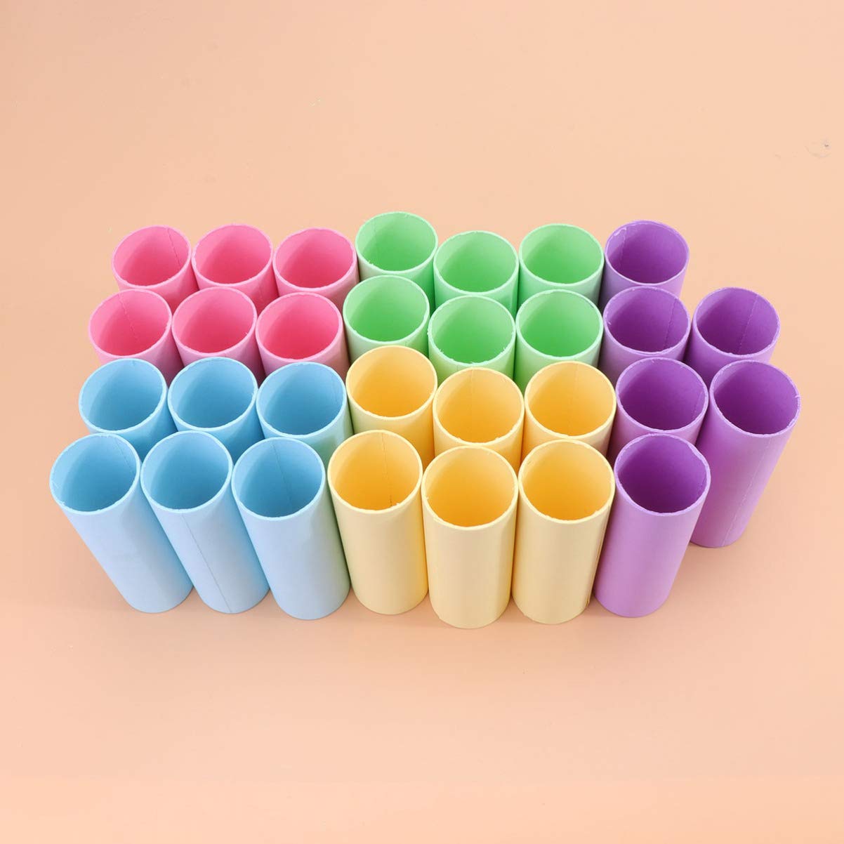 HEALLILY Craft Rolls Kartonröhren, für Kinder, Klassenzimmer und Kunstprojekte