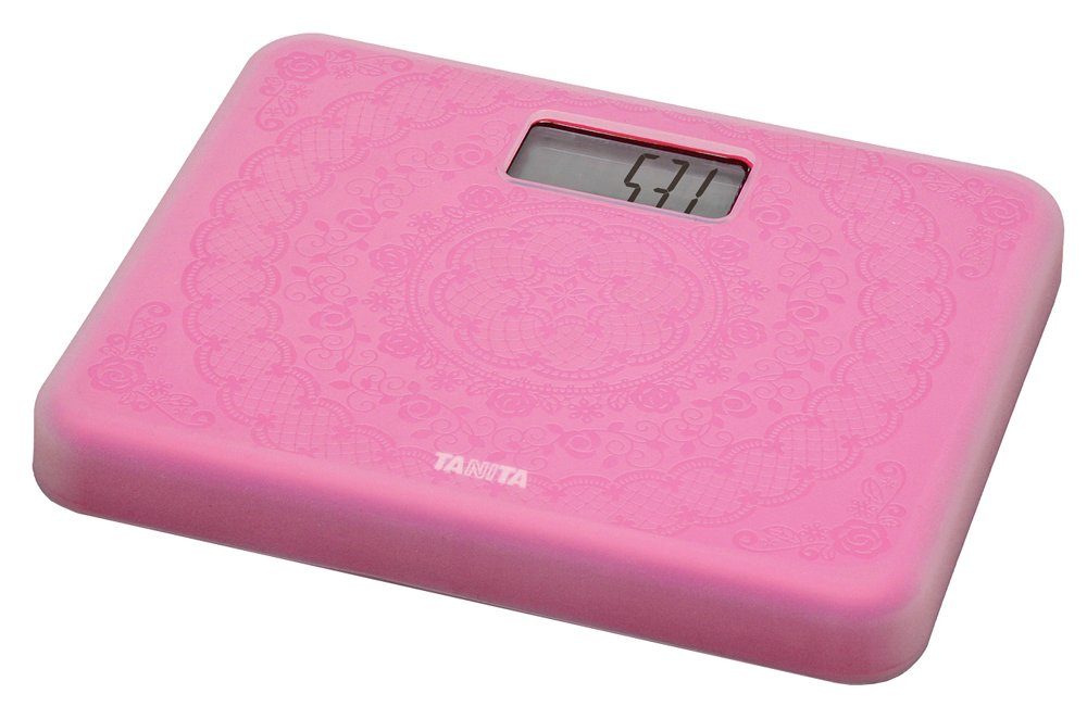TANITA デジタル体重計 Amazon | タニタ デジタルヘルスメーター HD-377-SP(シリコンピンク