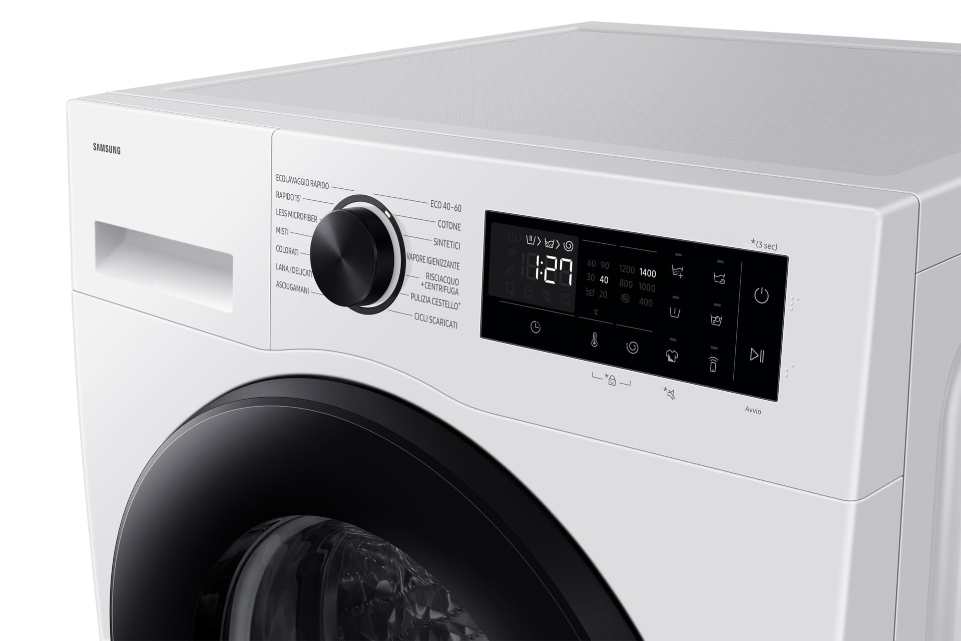 Samsung Lavatrice Crystal Clean 10Kg WW10FG5U34AEET