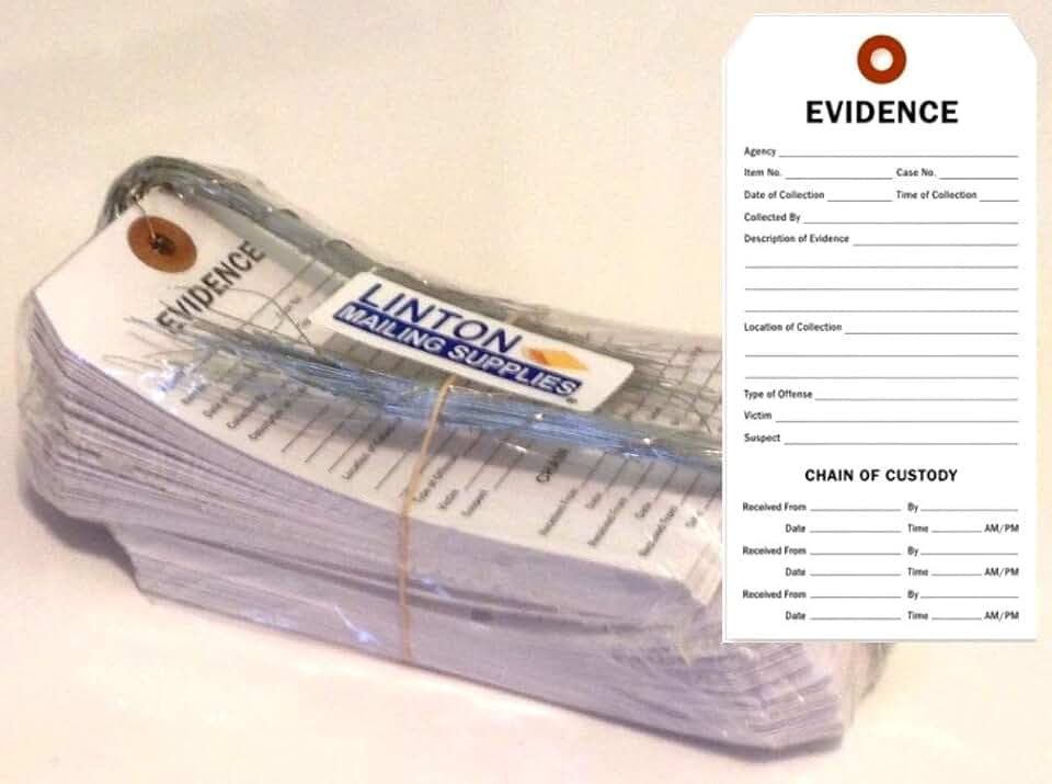 Amazon.com: evidence tags