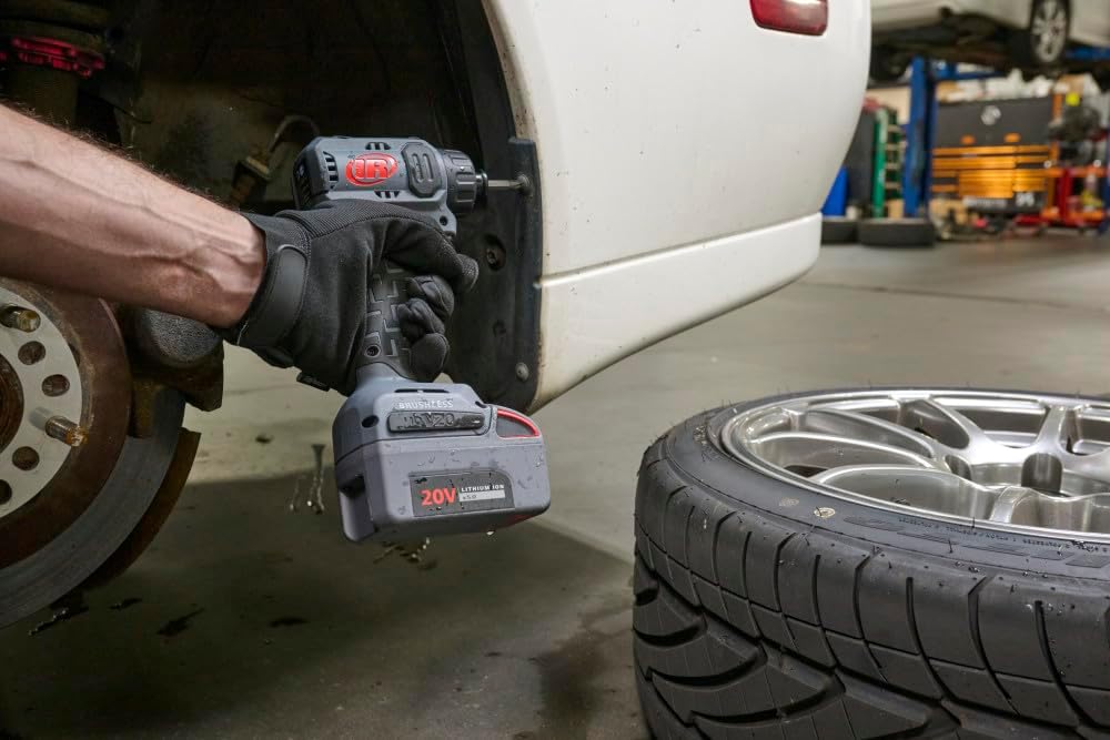 Ingersoll Rand D3411 1/4" Hex 20V Cordless Compact Screwdriver, Quick Change Chuck, 450 in-lb Torque, Pistol Grip