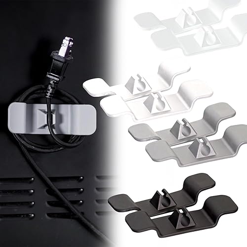 Miniatura 1 de Organizador de cables para electrodomésticos de cocina, soporte de enrollador de cable adhesivo mejorado para pequeños electrodomésticos, soporte de