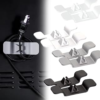 Cord Organizer for Kitchen Appliances - Upgraded Adhesive Cord Winder Wrapper Holder Cable Organizer for Small Home Appliances Cord Keeper on Stand Mixer,Blender,Coffee Maker,Pressure Cooker (Clear)