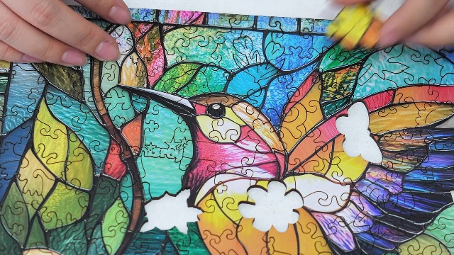 Animal Shaped Wooden Jigsaw Puzzle For Adults - 270 Piece Unique Design With Wooden Box