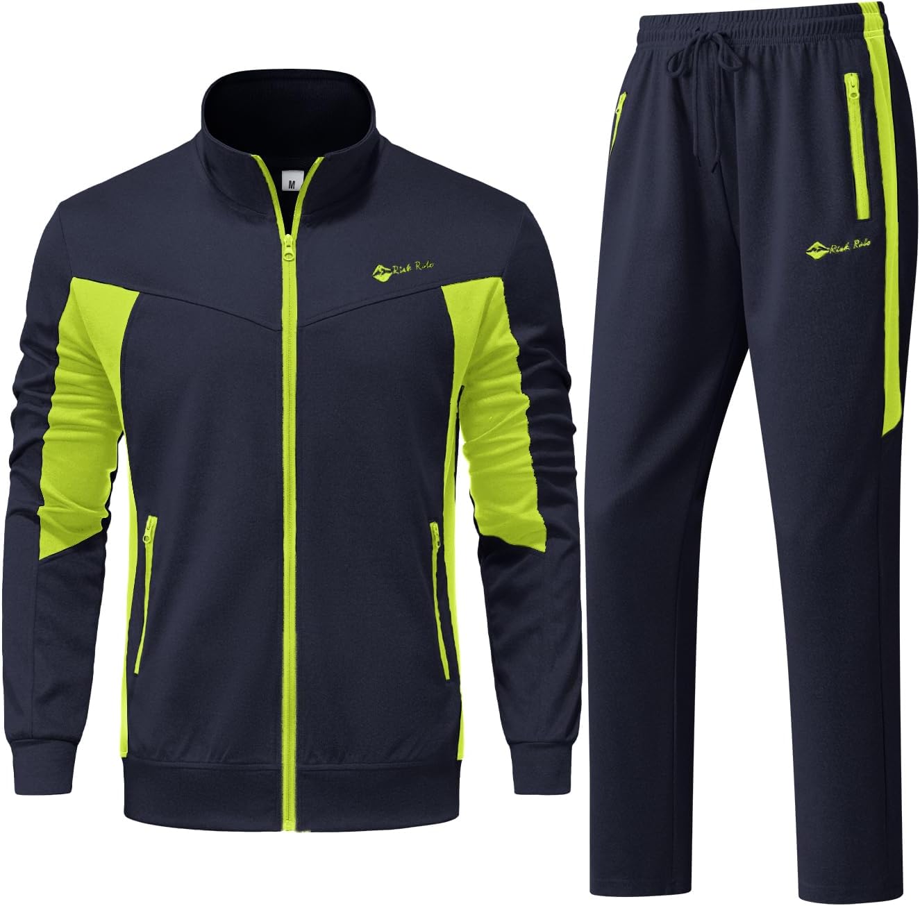 Men’s Tracksuits Sweatsuits Set 2 Pieces Casual Athletic Jogging Suits Zip up Outfits