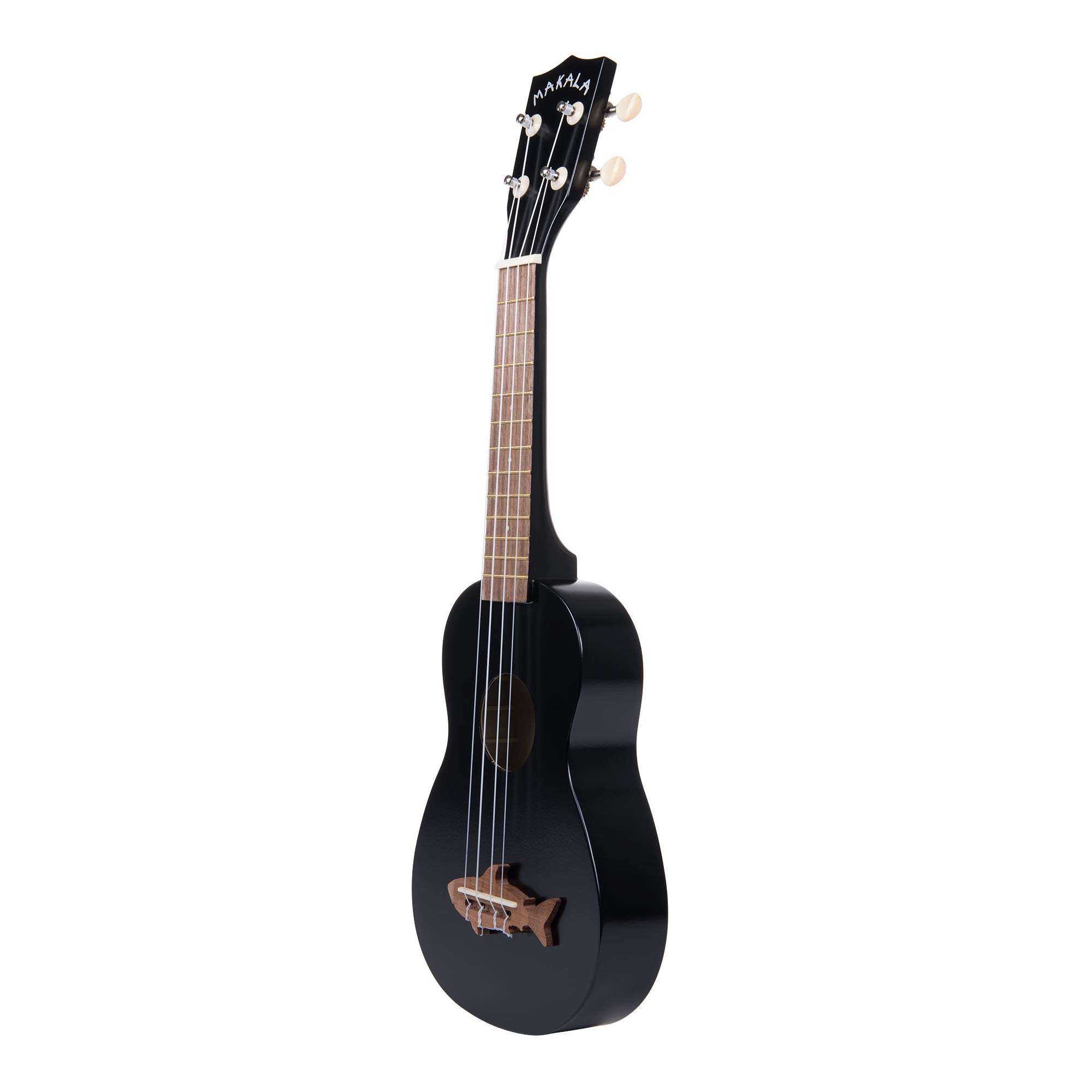 Kala - MK-SS/BLK -Ukulele Soprano Bambini Adulti e Principianti, Ukulele Scuola Media in ABS per Musicisti Esperti/Nuovi, Custodia Inclusa, Strumenti Musicali Bambini a Corda, Satinato colorato