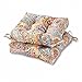 Greendale Home Fashions 20-inch Outdoor Chair Cushion in Painted Paisley (set of 2), Jamboree