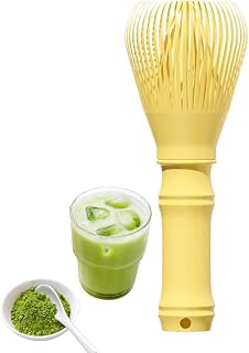 Whisk - PP Tea Brush Blender | 12,5 cm resistent omrörningsverktyg med upphängningshål - återanvändbar pulverblandare för kaffemjölkdrycker