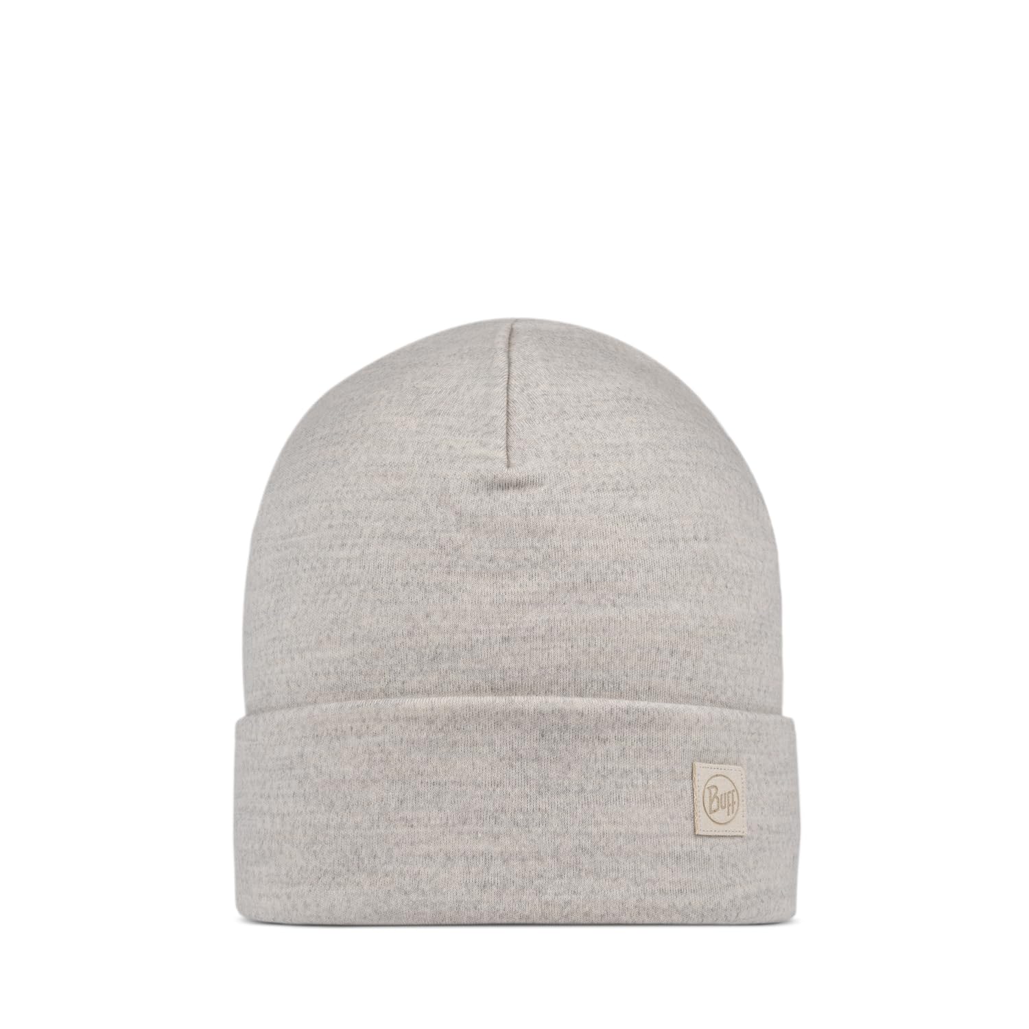 Buff®| Merino Heavyweight Beanie Hat Man Woman Adult, Multifunctional Scarf, 100% Merino Wool, Trekking, Outdoor, Sustainable, Thick, One Size, White