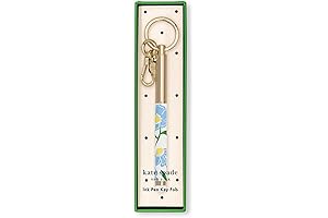 Kate Spade Metal Ink Pen Key Fob, Sunshine Floral