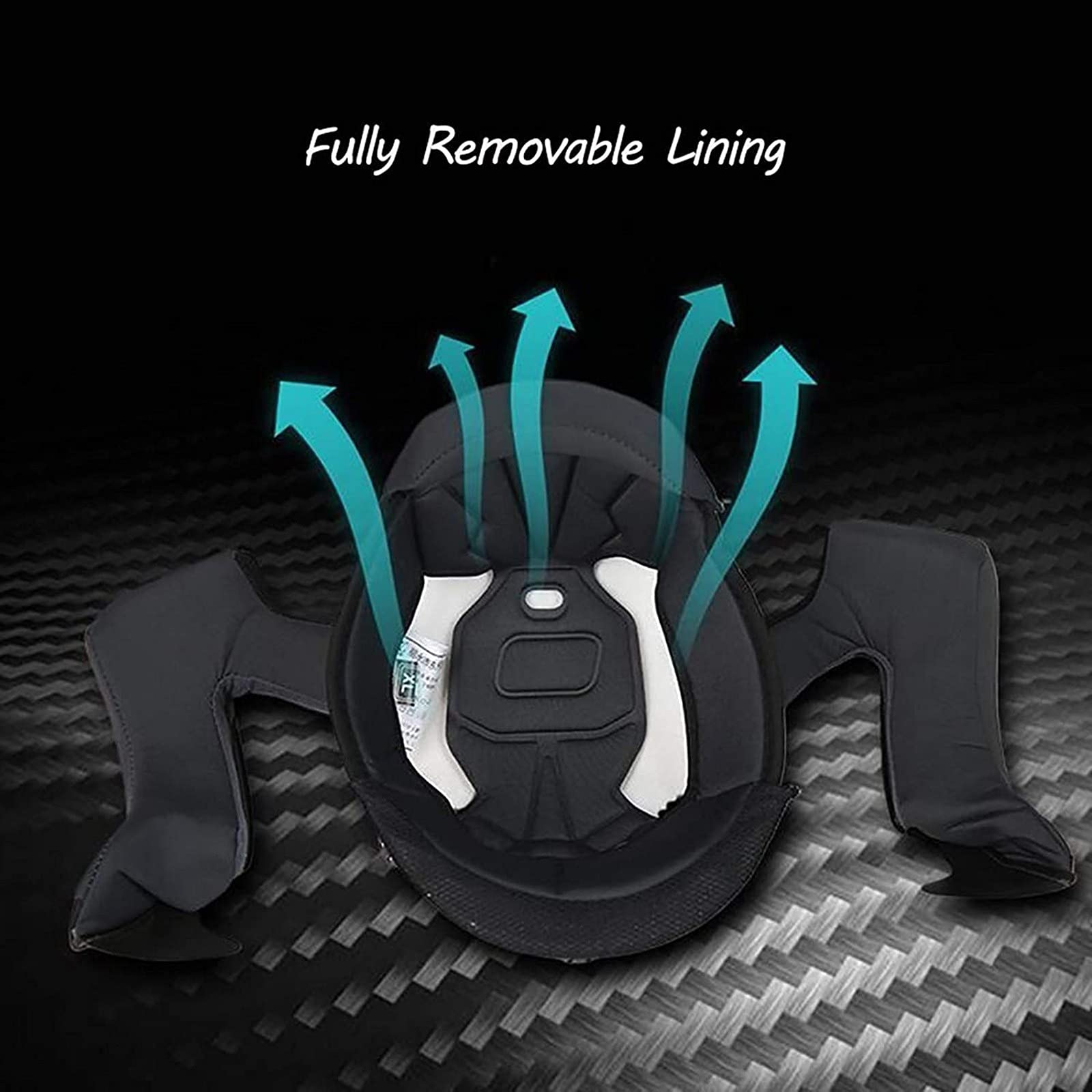 Casque Intégral Moto ABS Homologué ECE - Confort Printemps à Hiver