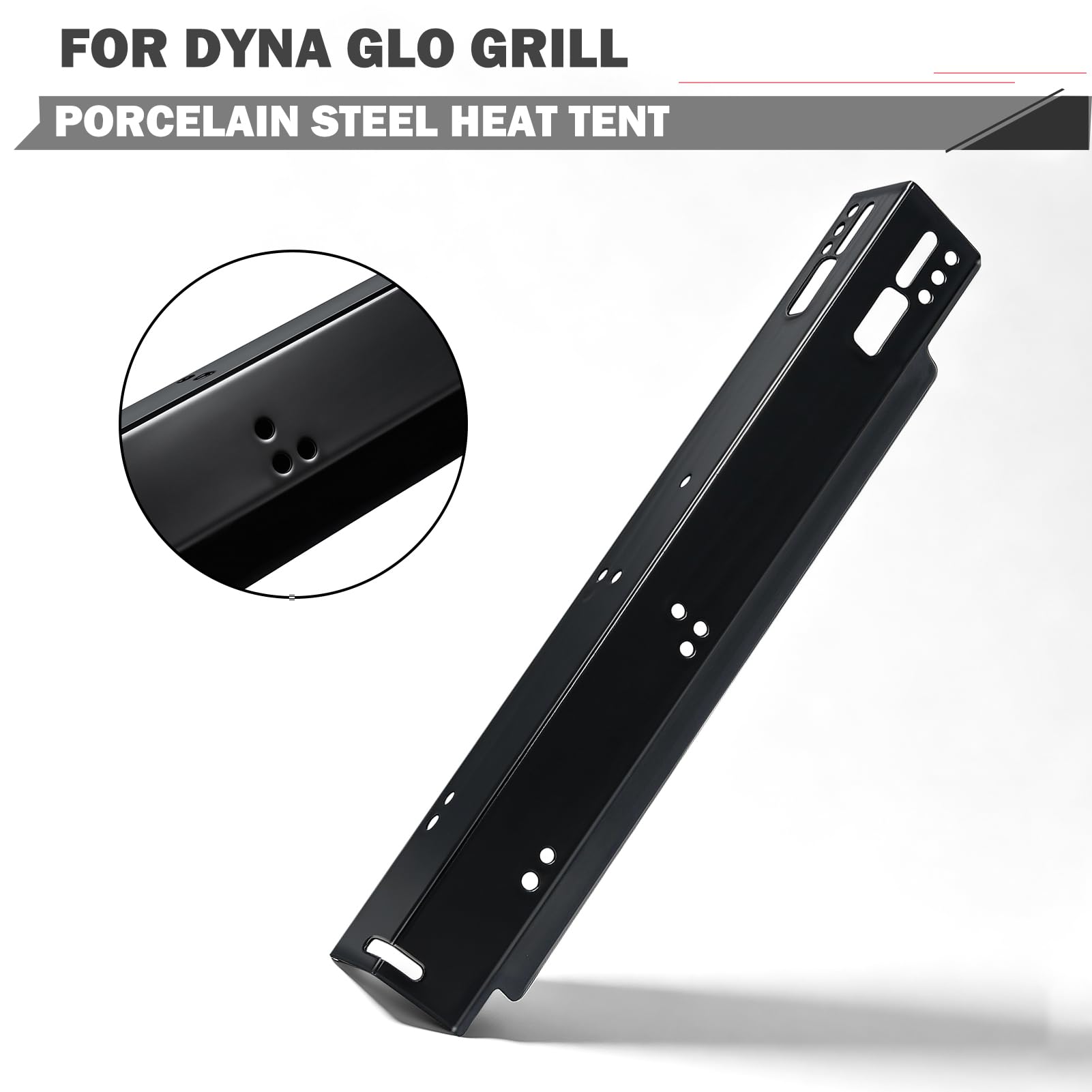 70-02-507 Piastre di calore di ricambio per Dyna Glo Grill Parti di ricambio DGX440SGP DGX440SGP-D Tende di calore Dyna Glo 4 bruciatori Parti di ricambio Griglia a gas Coperture per bruciatori