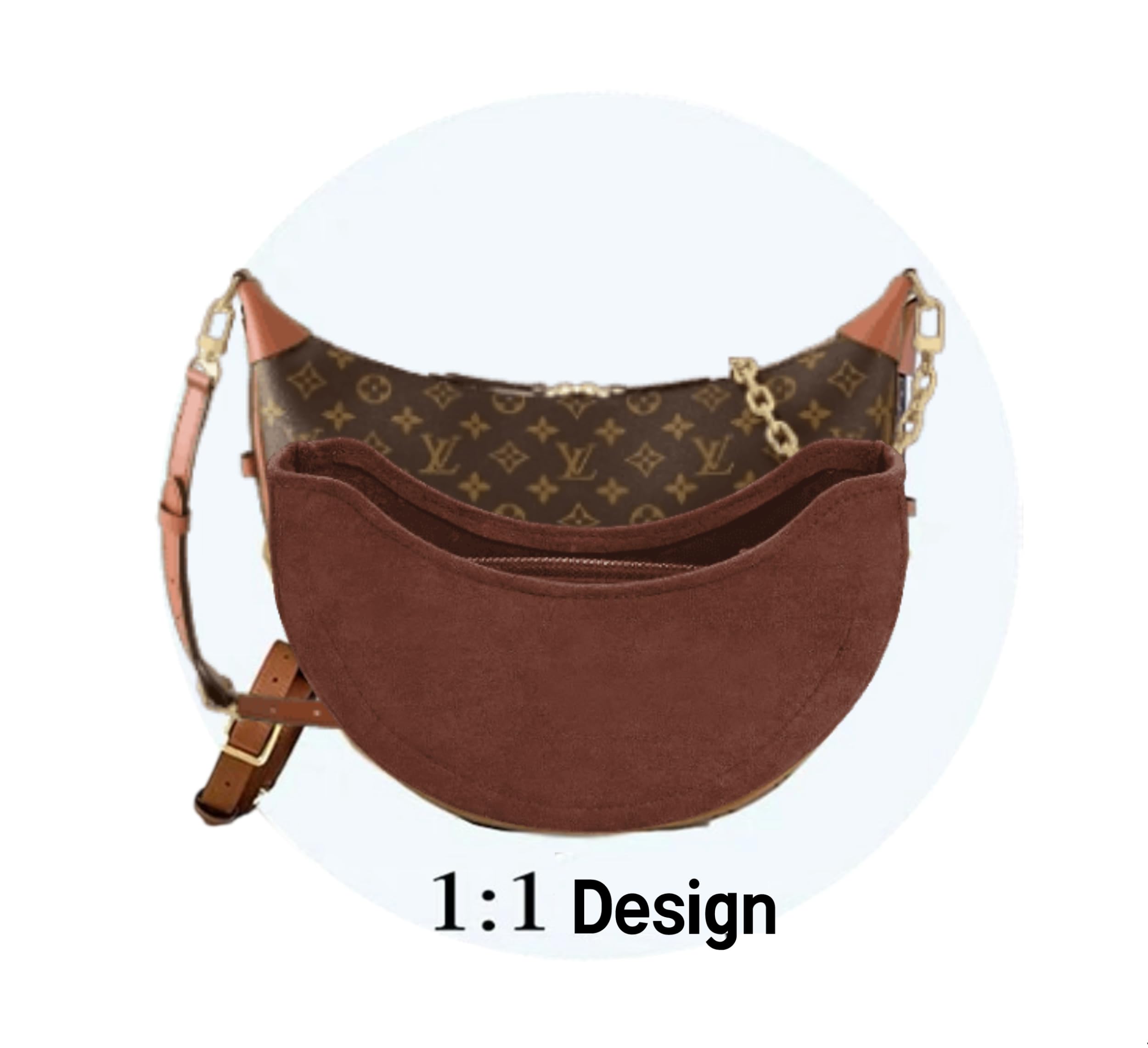LV パック Amazon.com: LinerLink Bag Organizer for LV Loop Hobo. 38L x 26H x