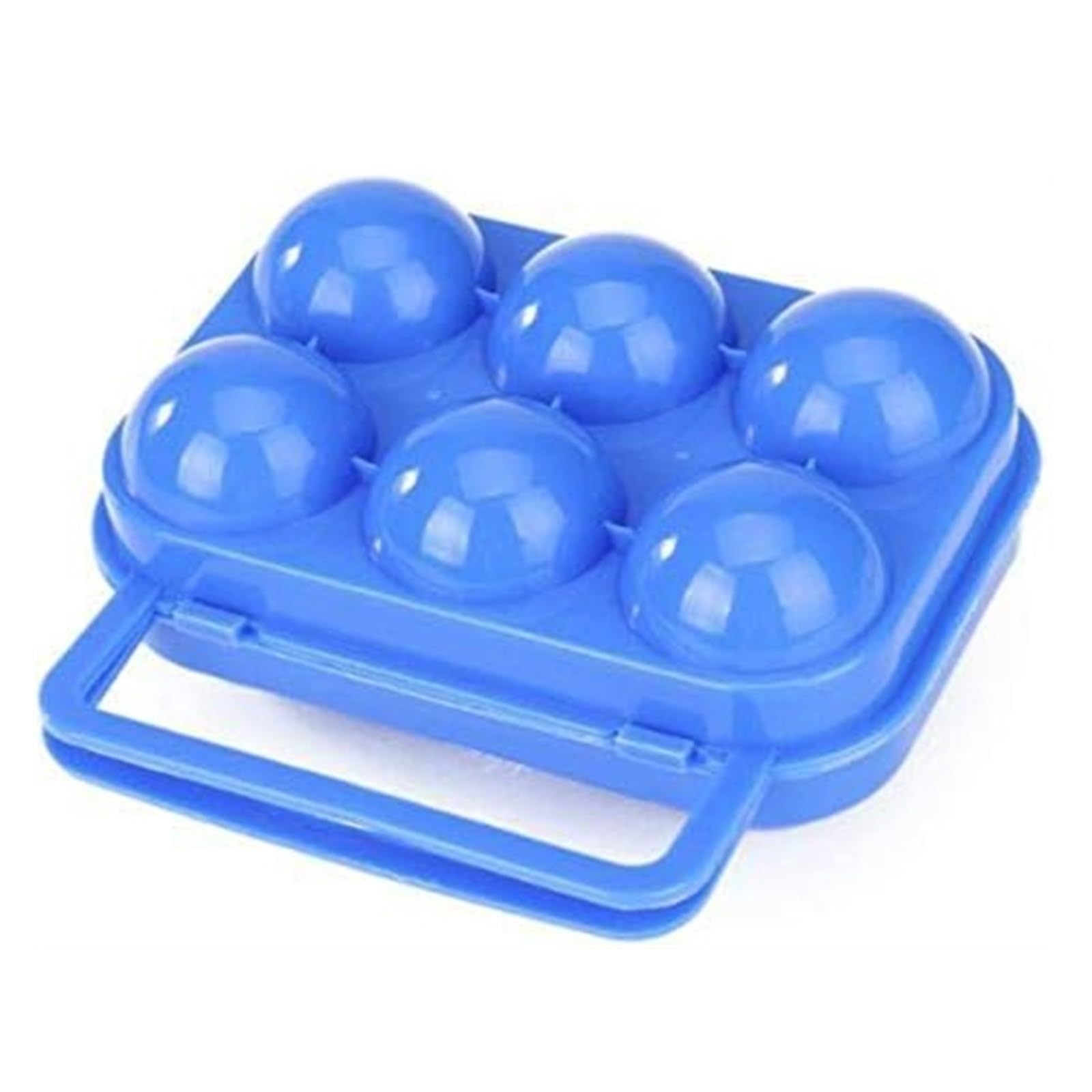 Cestino Per Uova Bancone Contenitore Pieghevole Portatile In Plastica Per Portauova, Per 6 Uova Pasqua Decorativo(1pcs)