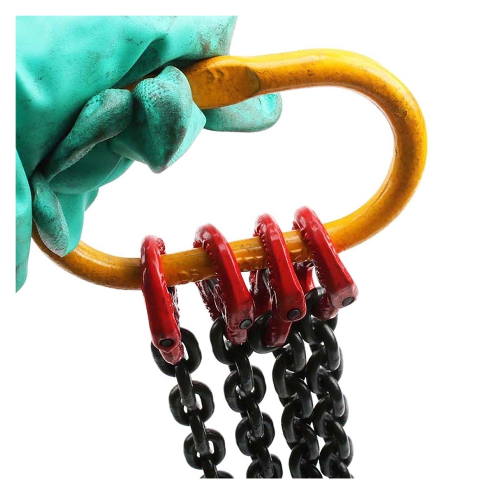 Lever Chain Hoist, Kettenschlinge 2T 1 Meter Doppelhaken-Hebekette for Motorhebezeuge
