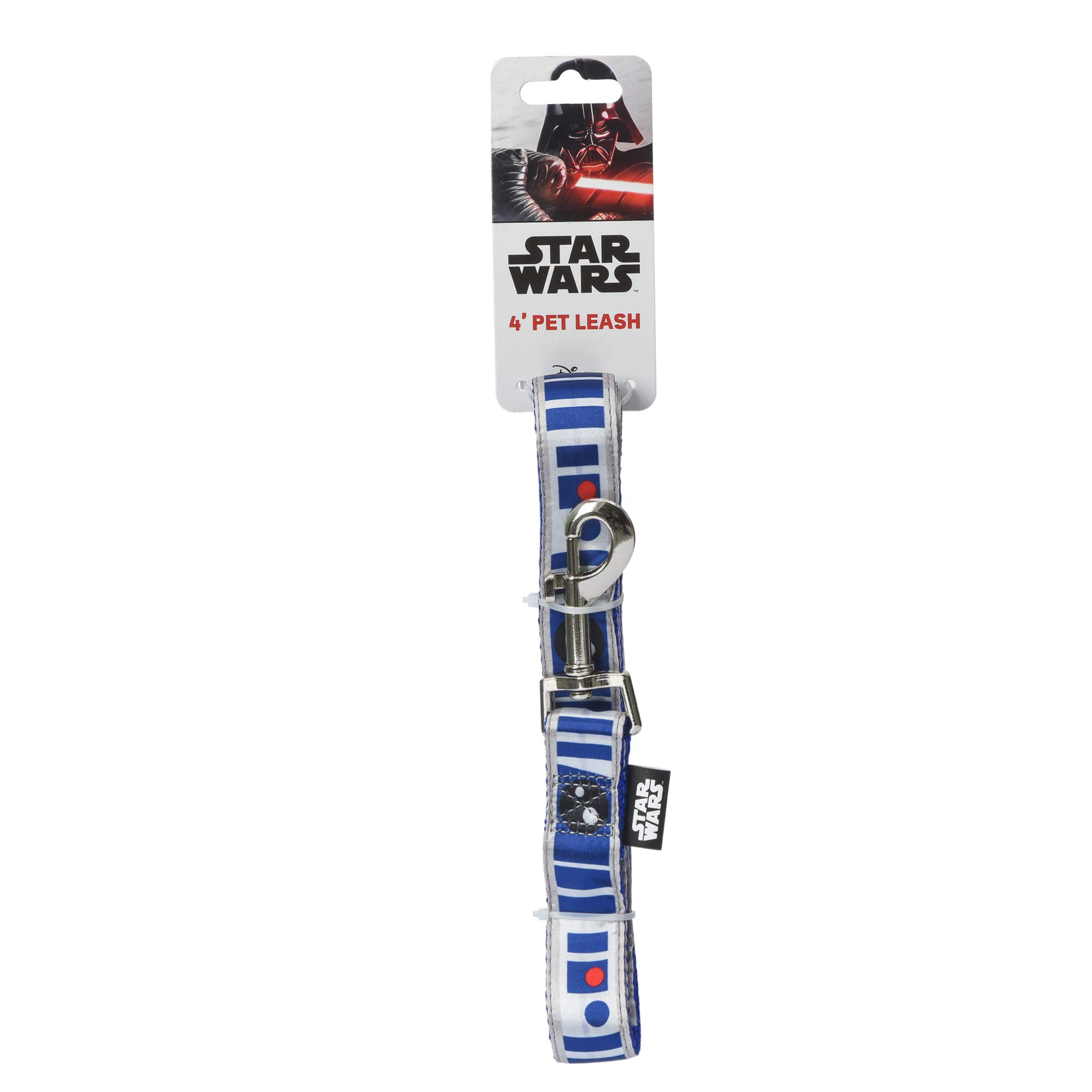 Star Wars R2D2 Hundeleine – 122 Cm Blaue Nylon-Leine | Offiziell Lizenziert, Mit Schlaufengriff