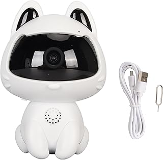 Baby Monitor, WiFi Pet Camera Indoor, 1080P Home Security Camera, IP Camera with Night Vision and 2 Way Talk, Nanny Camera Supports V380pro APP Control