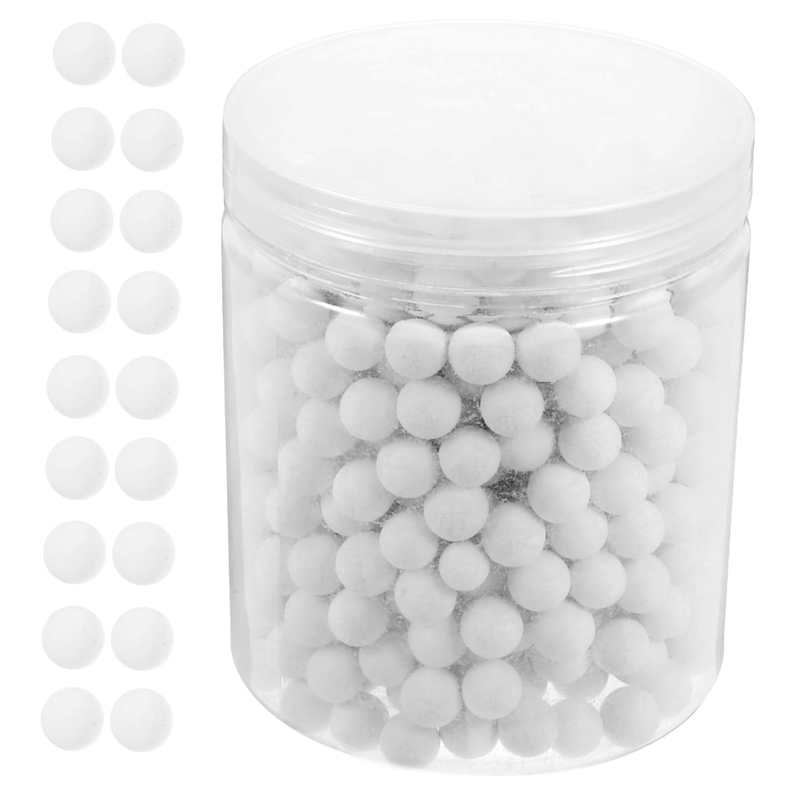 Cabilock 2 Stück Gebackene gebackene Bohnen Backperlen Essentials Bohnen backen Backzubehör Zubehör backen Keramik Weiß