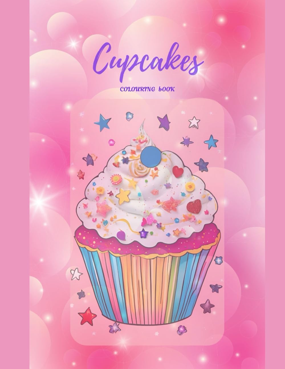 Cupcakes: COLOURING BOOK