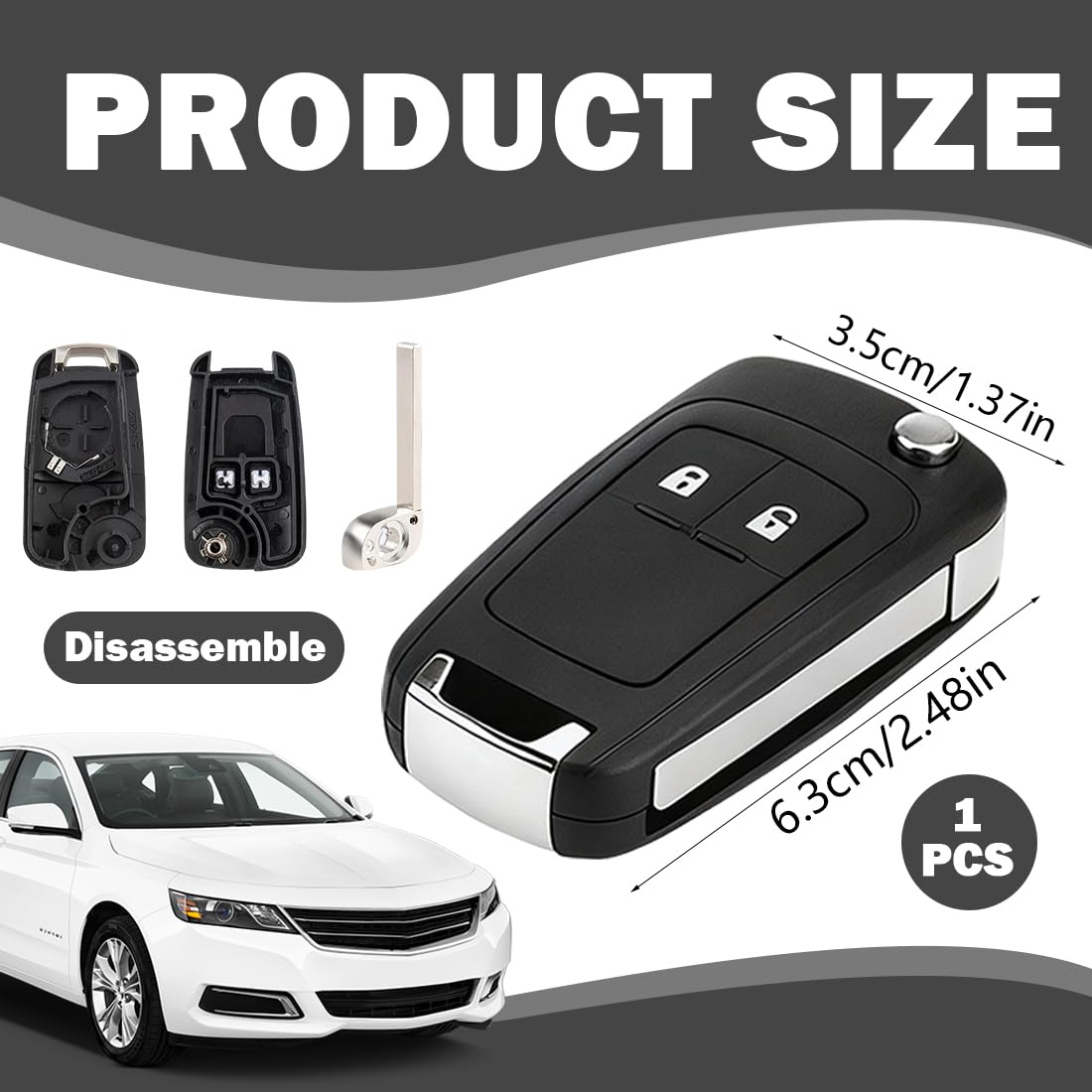 Nordecco - Custodia protettiva in silicone per chiave elettronica Opel Astra Insignia Mokka Meriva VXR Adam 2/3/4 pulsanti (rosa chiaro