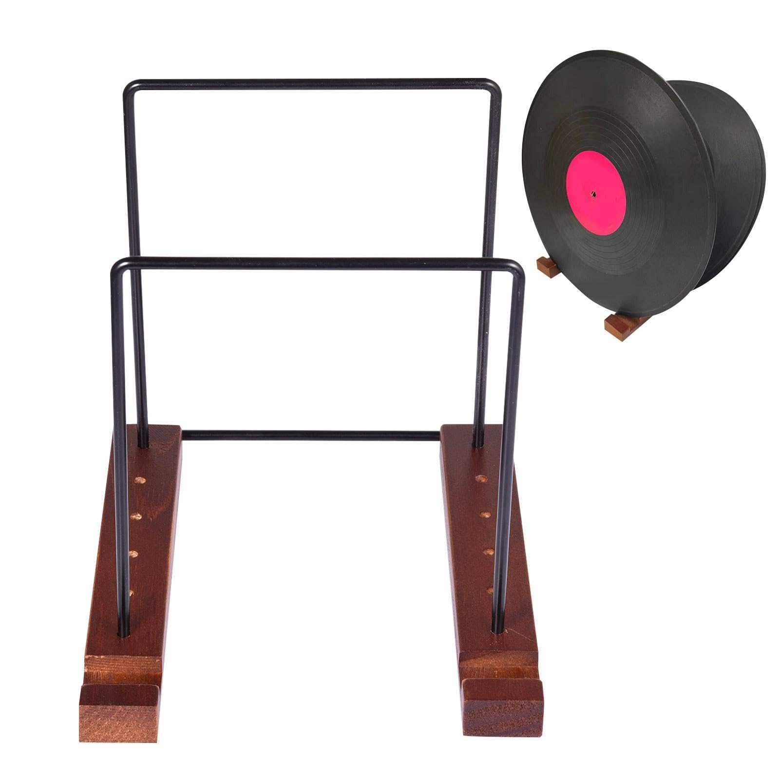 Urban State LP houder - Vinyl platenhouder voor aan de muur - Essen hout