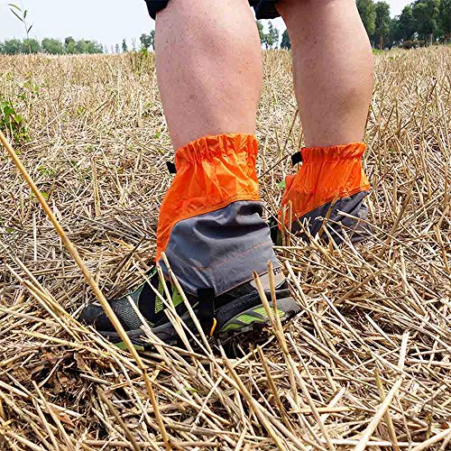 Tidyard Polainas de proteção de perna ultraleves revestidas de silicone para uso externo