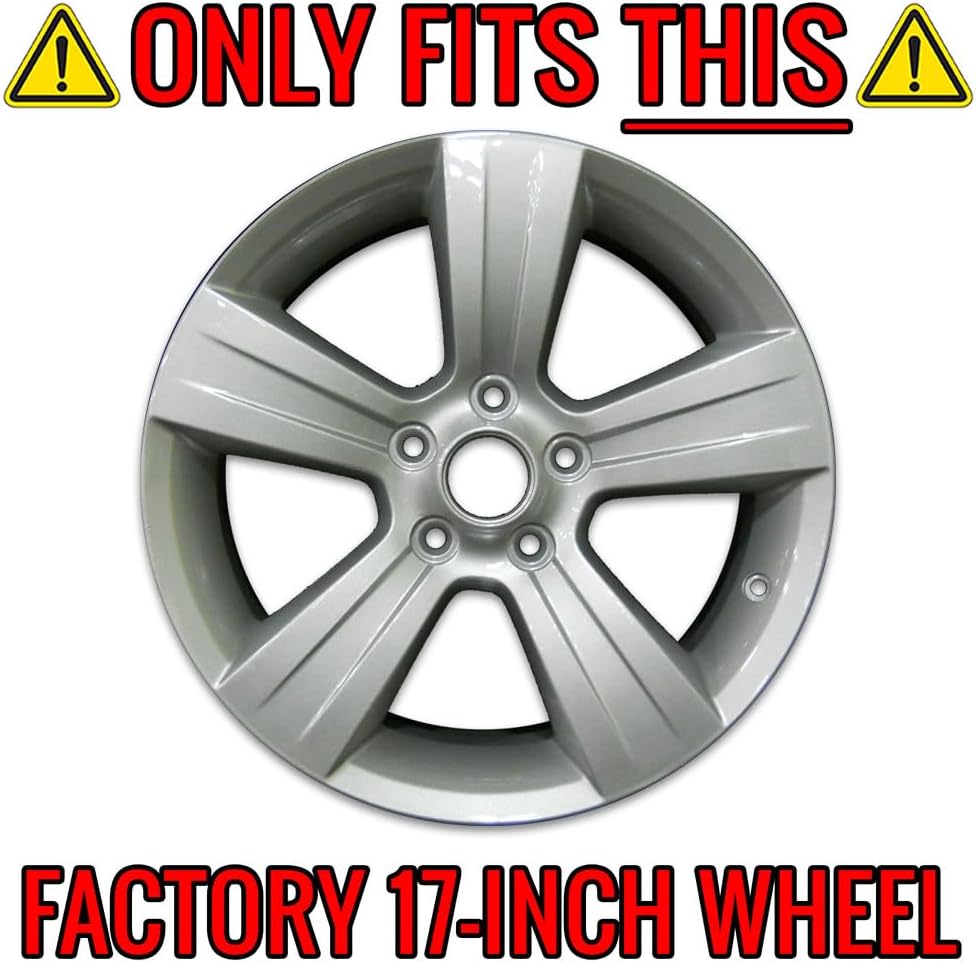 Upgrade Your Auto 17" Gloss Black Wheel Skins (Set of 4) for Dodge Caliber 2010-2012